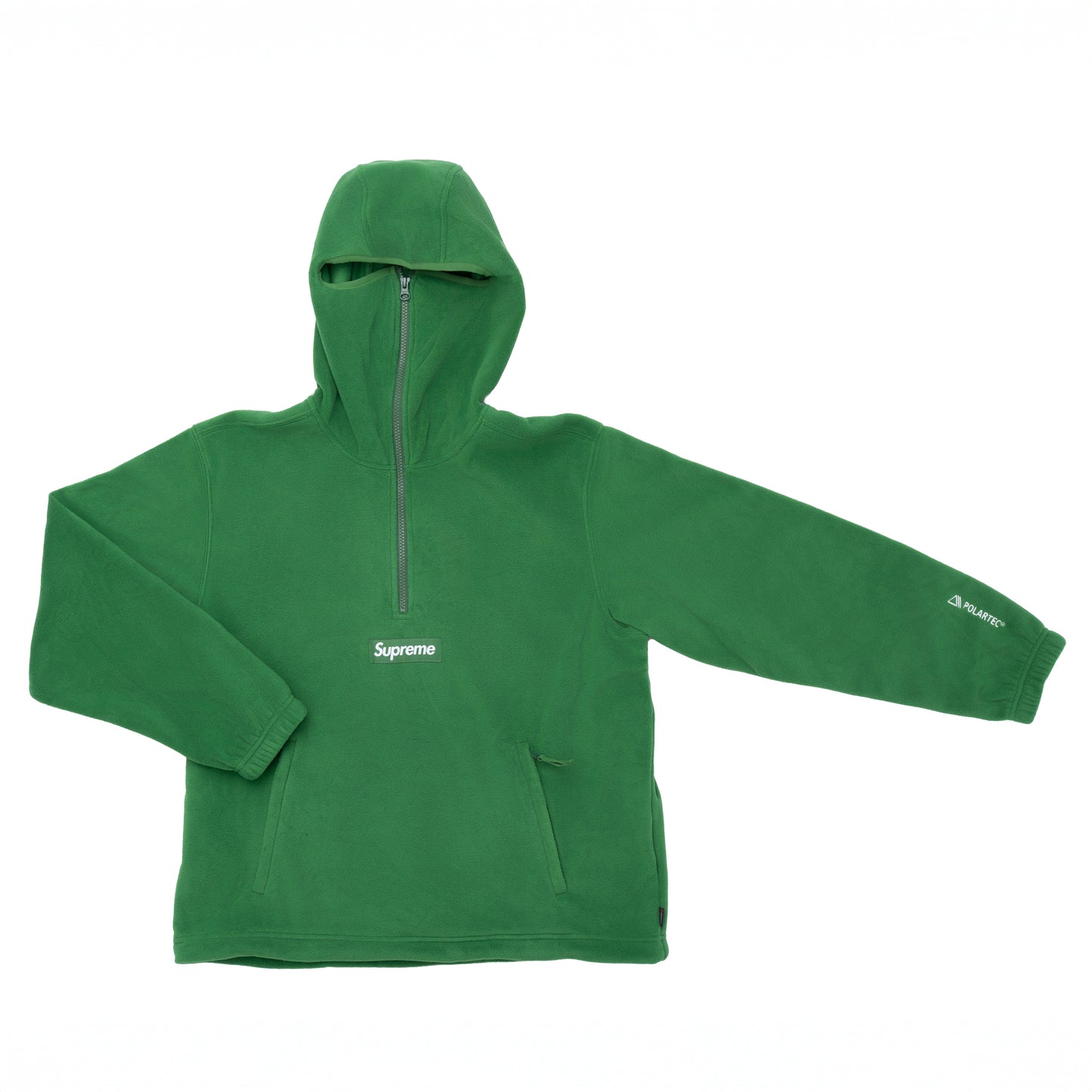 Supreme / Polartec Facemask Half Zip Hooded Sweatshirt