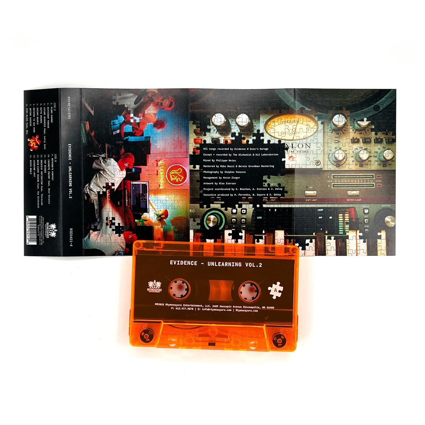 Evidence - Unlearning Vol. 2 (Cassette)