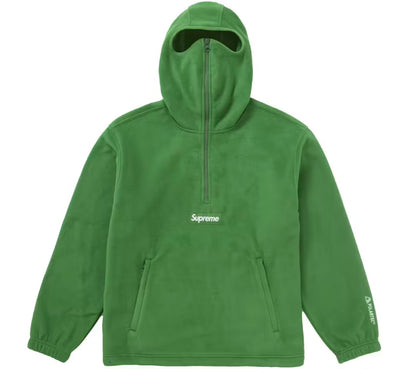 Supreme / Polartec Facemask Half Zip Hooded Sweatshirt
