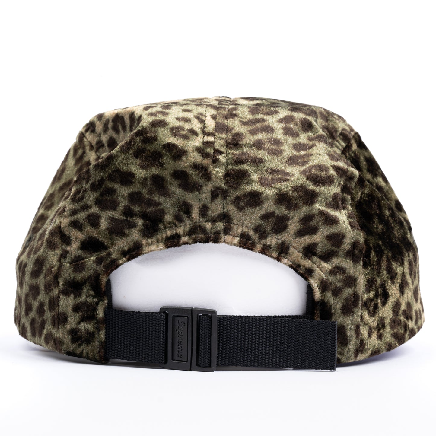Leopard Velvet Camp Cap