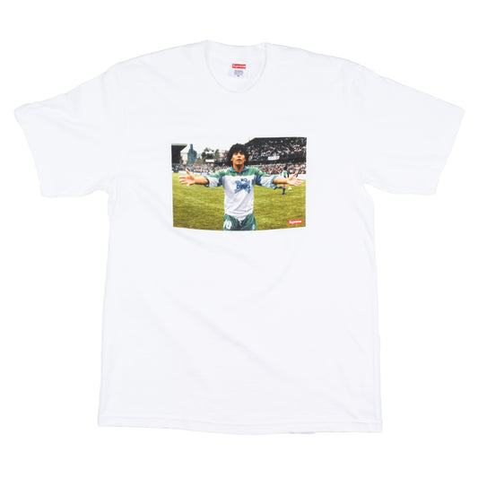 Maradona Tee White