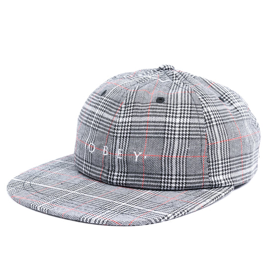 Obey - Holmes 6-panel mens strap back white multi