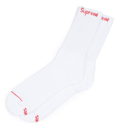 Supreme X Hanes Crew Socks
